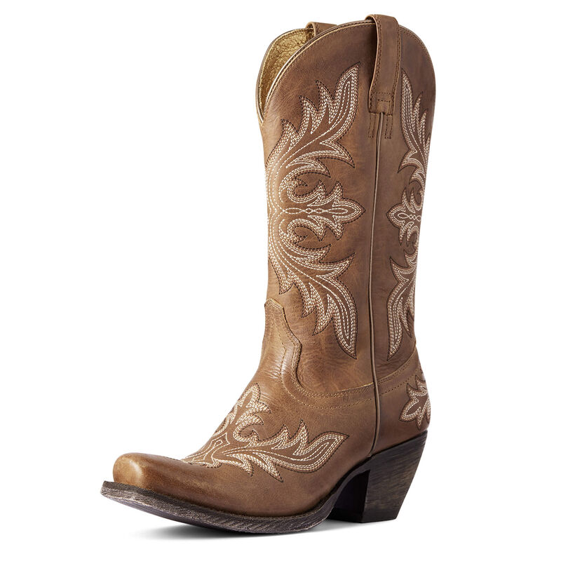 Botas Vaqueras Ariat Circuit Rosewood Marrones Mujer - Chile 845-KCWYIM